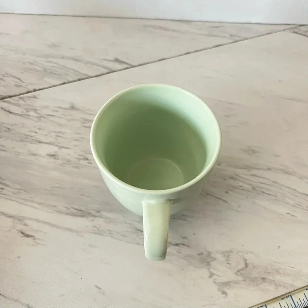 Starbucks Coffee Mug 16 oz. 2020 Holiday Christmas Pine Trees Green Pistachio